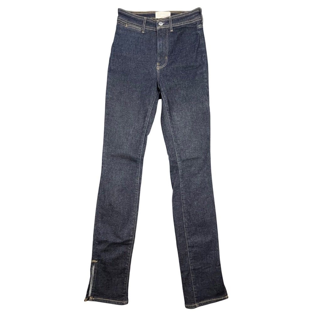 Everlane Blue Way-High Skinny Split Hem Jeans Women 26 Regular